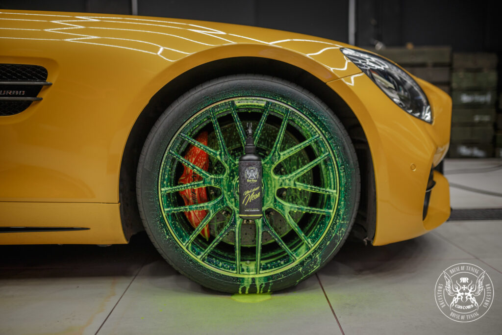 wheel cleaner neon bad boys rrcustoms