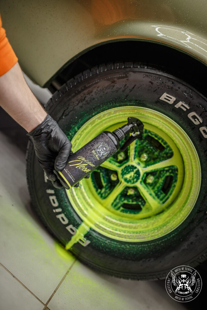 wheel cleaner neon bad boys rrcustoms