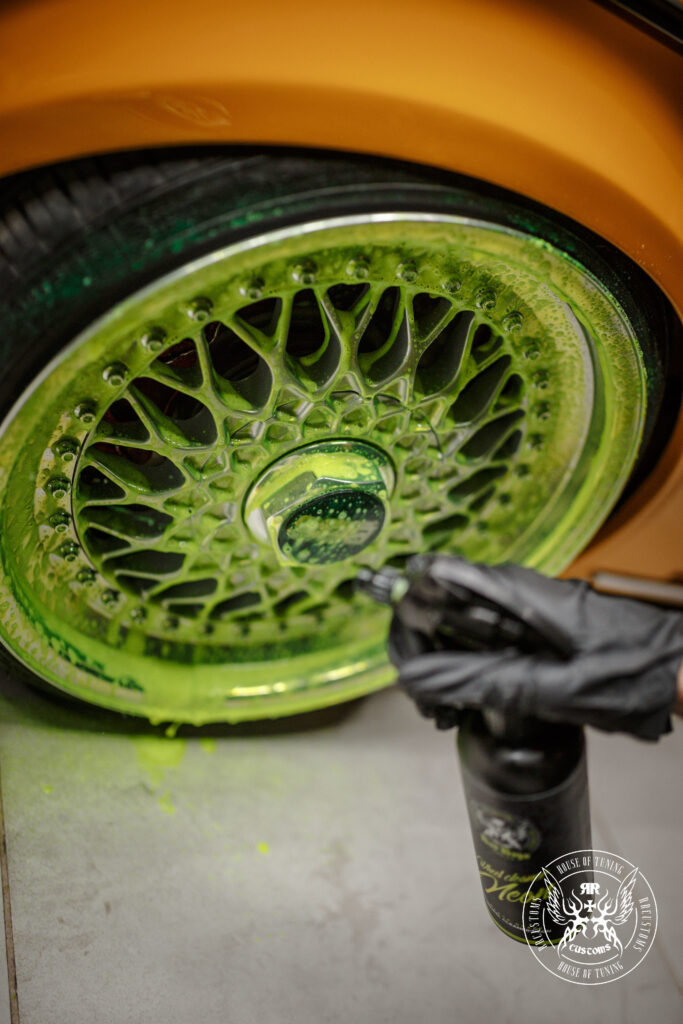 wheel cleaner neon bad boys rrcustoms