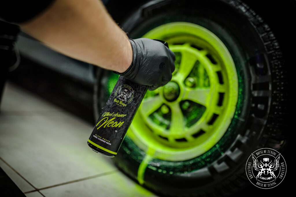 wheel cleaner neon bad boys rrcustoms